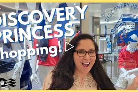 Where to Shop Onboard Discovery Princess, Tax Free  Shopping Onboard Princess Cruises!
