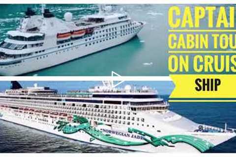 Captain’s Cabin Tour on Cruise Ship