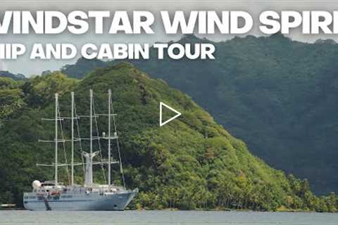Windstar Wind Spirit Ship and Cabin Tour - the original and best sailing yacht in French Polynesia!