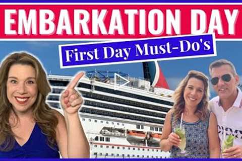 15 FIRST DAY CRUISE TIPS - What You MUST DO Immediately After Boarding