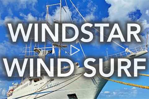 Windstar Wind Surf - 4K video tour of the world's largest sailing cruise ship