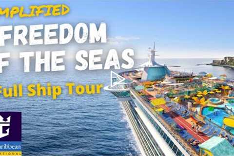 Royal Caribbean Freedom of the Seas Full Tour & Review 2022 (Newly Amplified Cruise Ship)