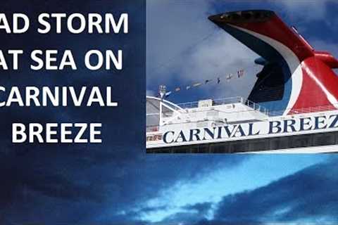 Thunderstorm Attacks Carnival Breeze Cruise Ship - My Story (Re-edit)