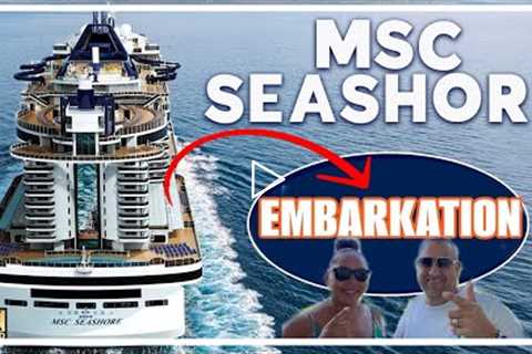 MSC Seashore Embarkation | Day 1 Cruise Vlog