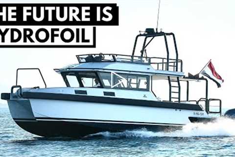 €950,000 VANDAL EXPLORER HYDROFOIL SUPPORTED CATAMARAN Aluminium Performance Yacht Tour
