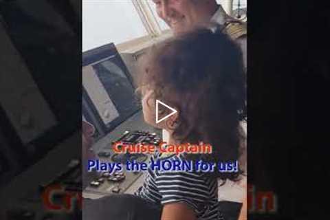 Cruise Captain SHOCKS US On the Bridge!