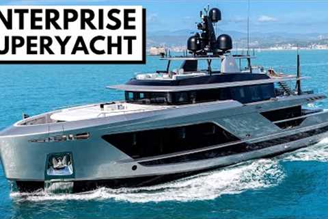2022 125'' BAGLIETTO 38M ENTERPRISE SUPERYACHT TOUR Custom Luxury Yacht - PART 1