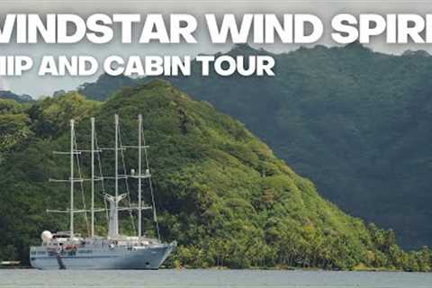 Windstar Wind Spirit Ship and Cabin Tour - the original and best sailing yacht in French Polynesia!