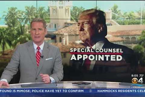 Former President Trump bristles at appointment of special counsel