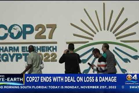 World Leaders Reach New Climate Agreement At COP27 Summit In Egypt