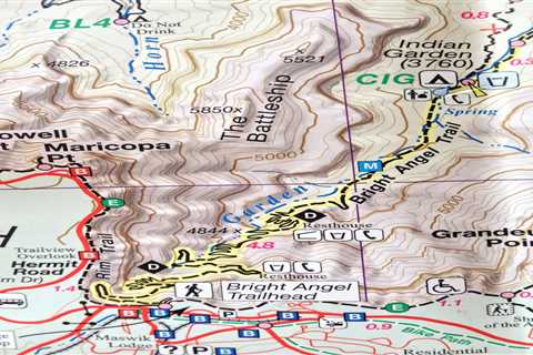 Grand Canyon Hiking Maps