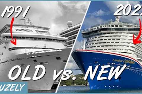 See the WILD Difference Between a 31-Year Old Cruise Ship and a New One (Side-By-Side Comparison)