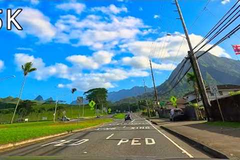 Oahu Driving 2023 🚘  Road to Sherwood Beach ☀️ Hawaii 4K Drive @KamehamehaAdventures