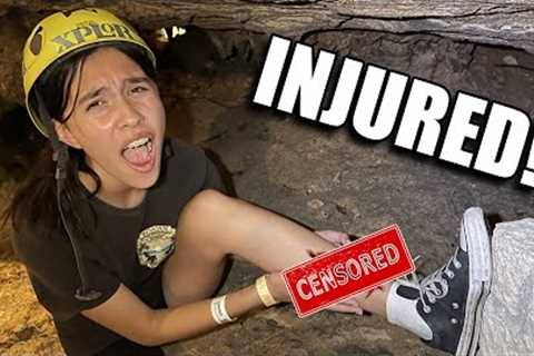 INJURED IN AN UNDERGROUND RIVER!!! Xplor Park - Cozumel, Mexico - Cruise Week Day 5!