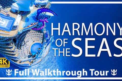Harmony of the Seas - Full Walkthrough Tour and Review - NEW TOUR 2022 - Royal Caribbean Cruises