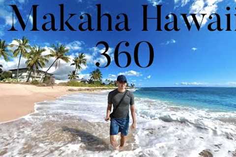 Makaha Hawaii 360 Beach Walk