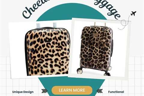 Cheetah Print Luggage: Bringing the Wild to Your Travel Experience