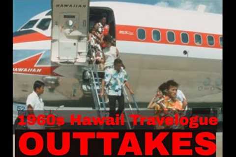  SCHLEY RIDE TO HAWAII  1960s TRAVELOGUE OUTTAKES   HONOLULU, WAIMEA, WAIKIKI BEACH XD52354