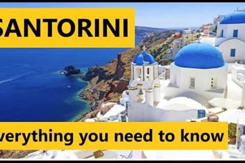 SANTORINI Greece, Places to visit, stay, eat, drink wine and donkey ride