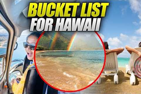 Tropical Paradise: The Ultimate Hawaii Bucket List