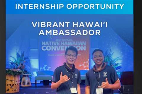 Vibrant Hawaiʻi seeks part-time ambassador interns