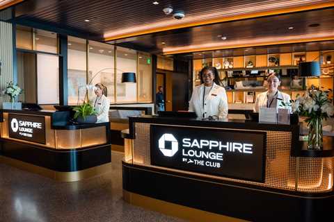 Impressive Chase Sapphire Lounge Boston Opening May 16