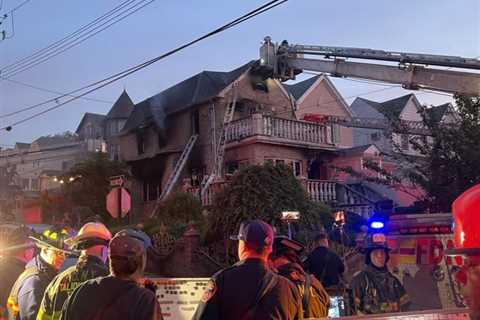 Two Bravest hurt in 12th Avenue fire