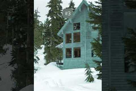Cozy Winter Cabins in BC #cozycabin #vacation #explorebc #winterambience