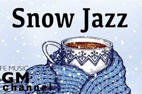 Winter Night Jazz Music - Stress relief - Relaxing Cafe Jazz Music For Sleep, Work, Study