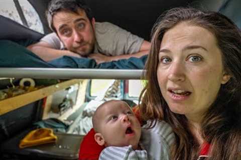 Living in a Tiny Campervan with a Baby