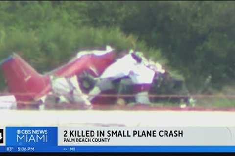 2 dead in small plane crash at South Florida airport