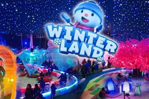 Winter land | Winterland Bahria Town Lahore | Snow fall ❄️ | Indoor Snow Park☃️ | -10 Temperature