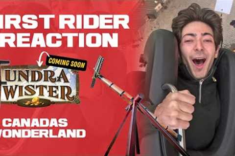 (POV) My FIRST ride on TUNDRA TWISTER at Canada''s Wonderland (Media Preview)