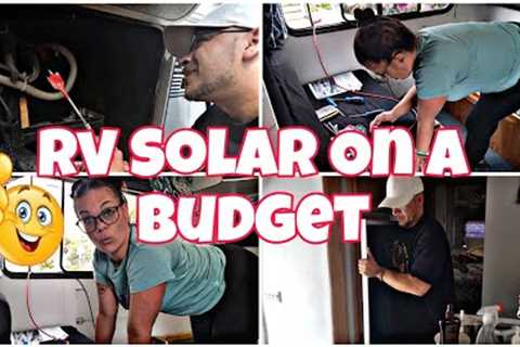 I CAN DO IT | INSTALLING Solar Power in my Rv | Boondocking