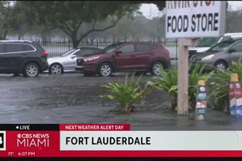 Weather situation in Fort Lauderdale, Wednesday at 6 p.m.