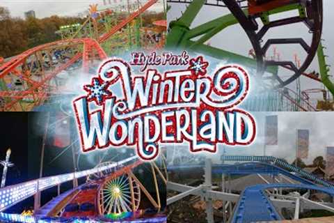 Roller Coasters at Hyde Park Winter Wonderland 2021 | 8 4K On-Ride POVs