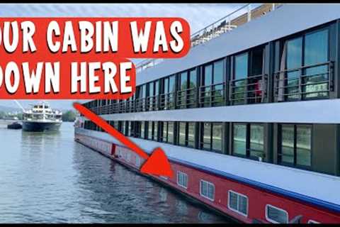 CABIN TOUR! European River Cruise Ship Nicko Rhein Symphonie Underwater Cabin