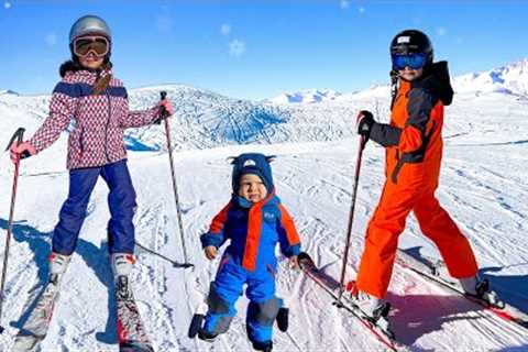 Diana and Roma Go on Ski Vacation in the French Alps - Family Fun Trip