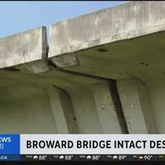 Concerns over possible crack on I-595 and Sawgrass Interchange bridge