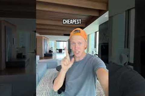 I found the BEST TRAVEL HACK EVER! (Cheap Hotels) #shorts