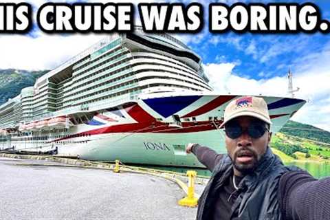 I Took A British Cruise (I WAS NOT SURPRISED AT ALL)