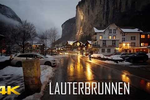 Lauterbrunnen A Fairytale Christmas Village 4K 60p