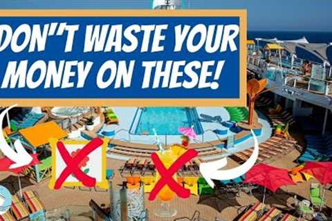 10 COMPLETE WASTES OF MONEY ON A CRUISE | How to Save Money on a Cruise!