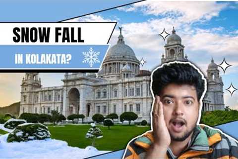 Snowfall in Kolkata! Experience Winter Wonderland at Snow Park Axis Mall Newtown