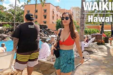 HAWAII PEOPLE | Walking Tour of Waikiki Beach - July 2023
