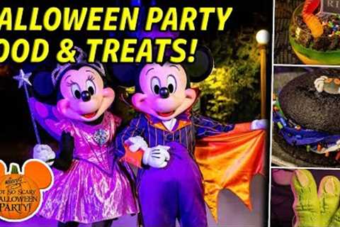 Mickey’s Not So Scary Halloween Party Food & Treats 2023 | Grand Floridian Lobby Refurb | DRU..