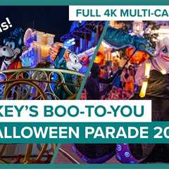 Experience the Spectacular Mickey’s Boo-To-You Halloween Parade 2023 at Magic Kingdom