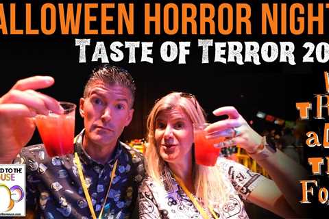 Discover the Exciting New Halloween Horror Nights 2023 Food Selection at Taste of Terror |..