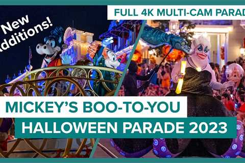 Experience the Spectacular Mickey’s Boo-To-You Halloween Parade 2023 at Magic Kingdom