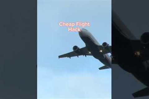 CHEAP FLIGHT HACK for Thanksgiving Travel! #cheapflights #travelhacks #budgettravel #thanksgiving